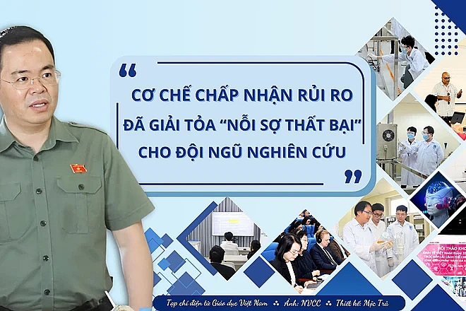 Cơ chế chấp nhận rủi ro đã giải tỏa “nỗi sợ thất bại” của nhà khoa học